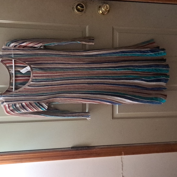 C Est. 1946 Dresses & Skirts - C Est. 1946 by Cato Multi-color Striped Flattering Dress